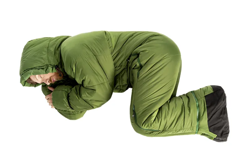 Selk'Bag Original 6G Onesie Sleeping Bag Green Pasture-1